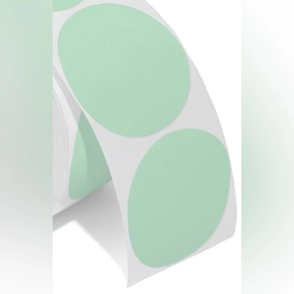 30 STICKERS - 2” ROUND - SMILE